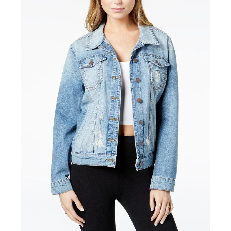 STS Blue Women's Ella Boyfriend Denim Jacket Blue Size Medium