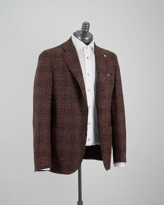 Soft Boucle Glencheck Sport Jacket