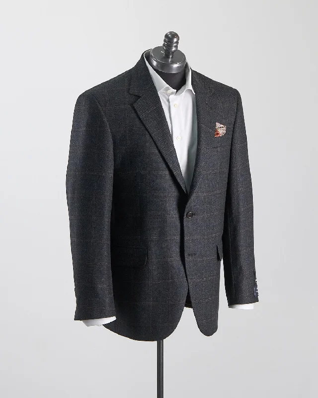 Nailhead Windowpane Super 110's Wool 'Gibson' Regular Fit Sport Jacket