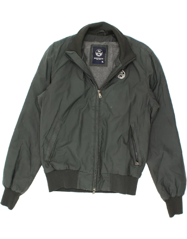 NORTH SAILS Mens Bomber Jacket UK 40 Large Green