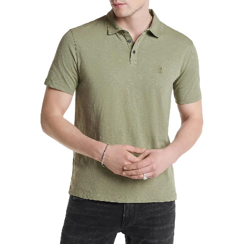 John Varvatos Mens Cotton Short Sleeve Thermal Shirt