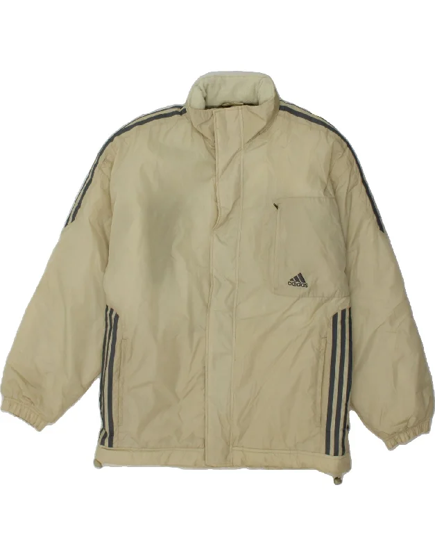 ADIDAS Mens Windbreaker Jacket UK 36/38 Small Green Polyester