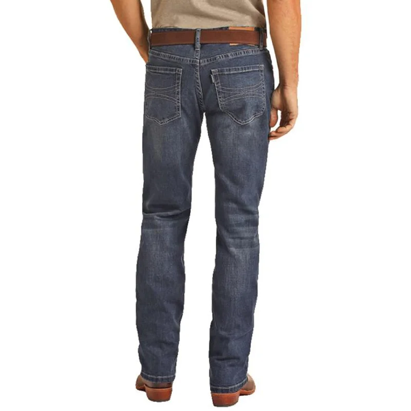 Rock & Roll Men's Cowboy Hooey Revolver Jeans