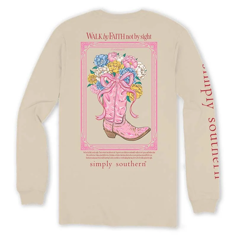 Walk By Faith Long Sleeve T-Shirt