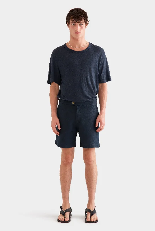 Side Tab Short -  Navy