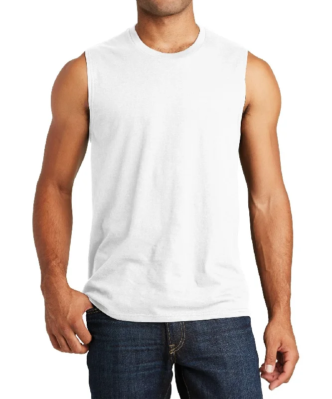 Men's Sleeveless Cotton Muscle Tank Top