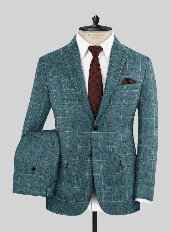 Loro Piana Amparo Wool Silk Linen Suit