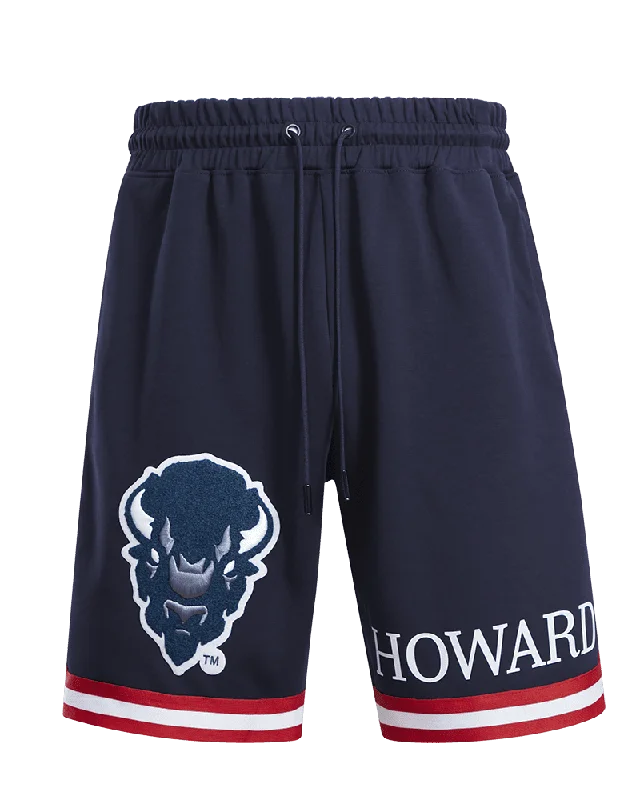 NBA HOWARD UNIVERSITY ALL STAR LOGO PRO TEAM MEN'S SHORT (MIDNIGHT NAVY)