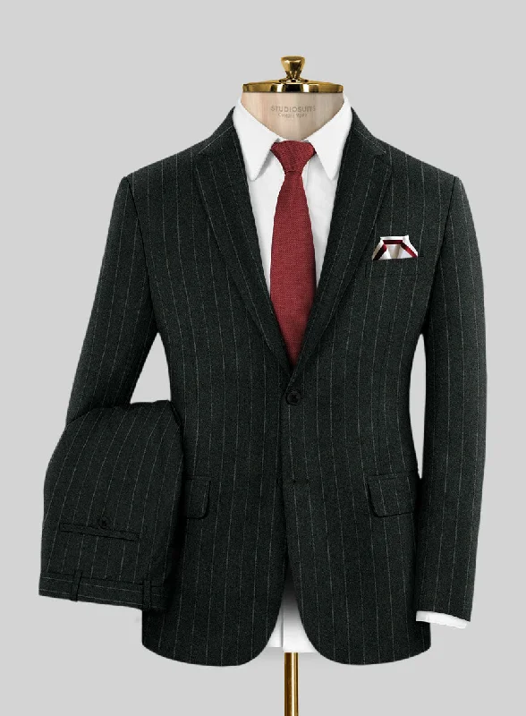 Caccioppoli Udia Dark Green Wool Suit