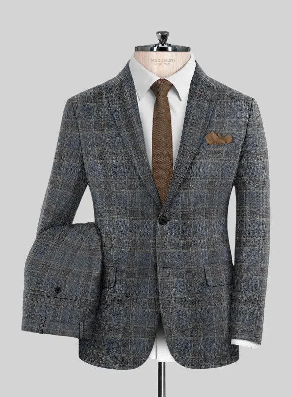 Loro Piana Leandra Wool Silk Linen Suit