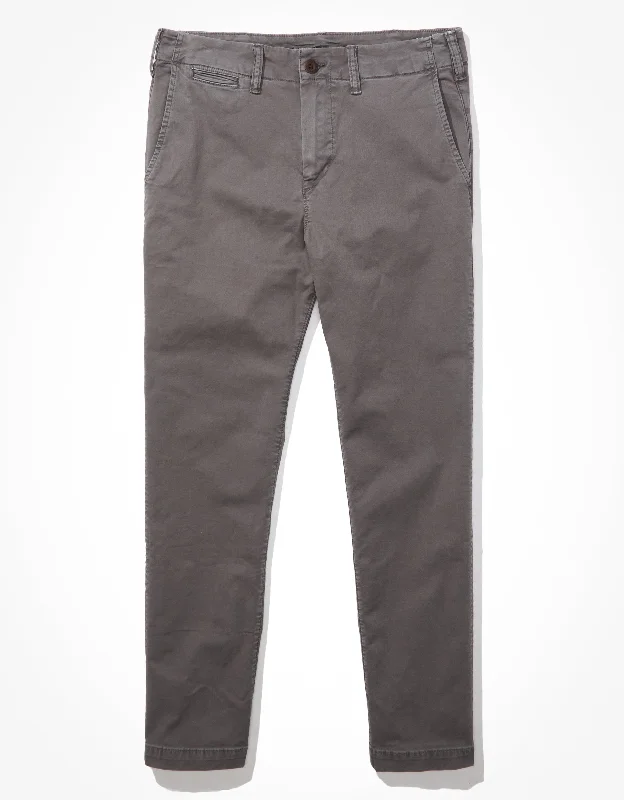 AE Flex Original Straight Lived-In Khaki Pant