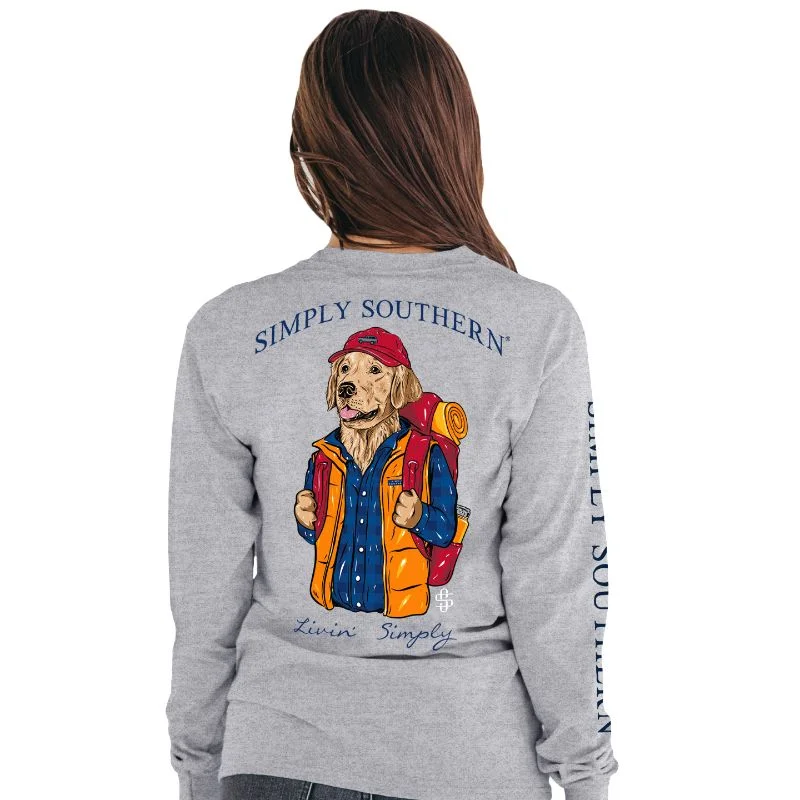 SALE Simply Southern Cool Dog Unisex Long Sleeve T-Shirt