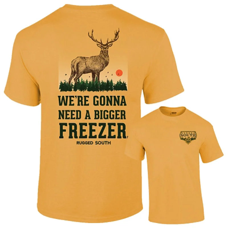 Southernology Rugged South Bigger Freezer Deer Comfort Colors Unisex T-Shirt