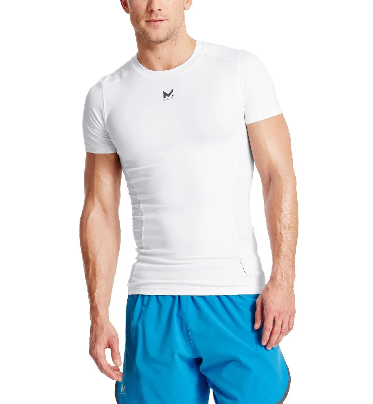 VaporActive Voltage Short Sleeve Compression Top | Bright White