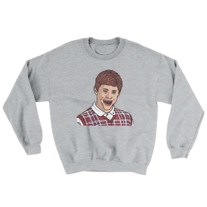 Bad Luck Brian Meme Ugly Sweater