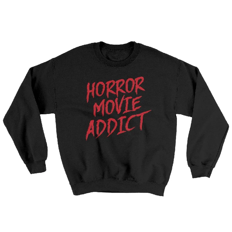 Horror Movie Addict Ugly Sweater