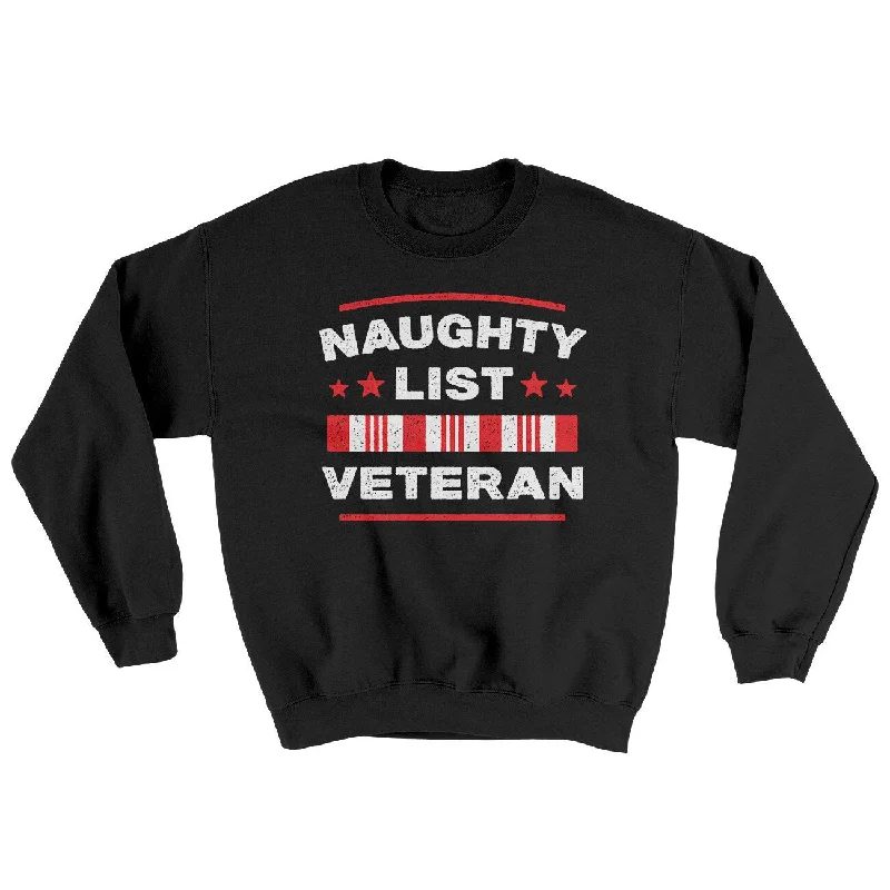 Naughty List Veterans Ugly Sweater