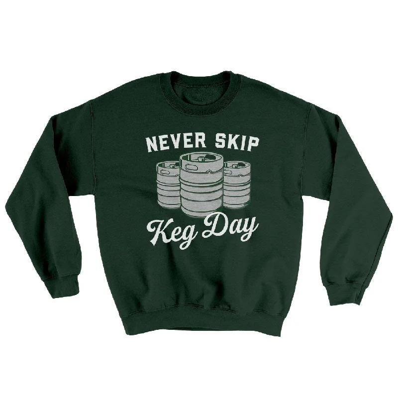 Never Skip Keg Day Ugly Sweater