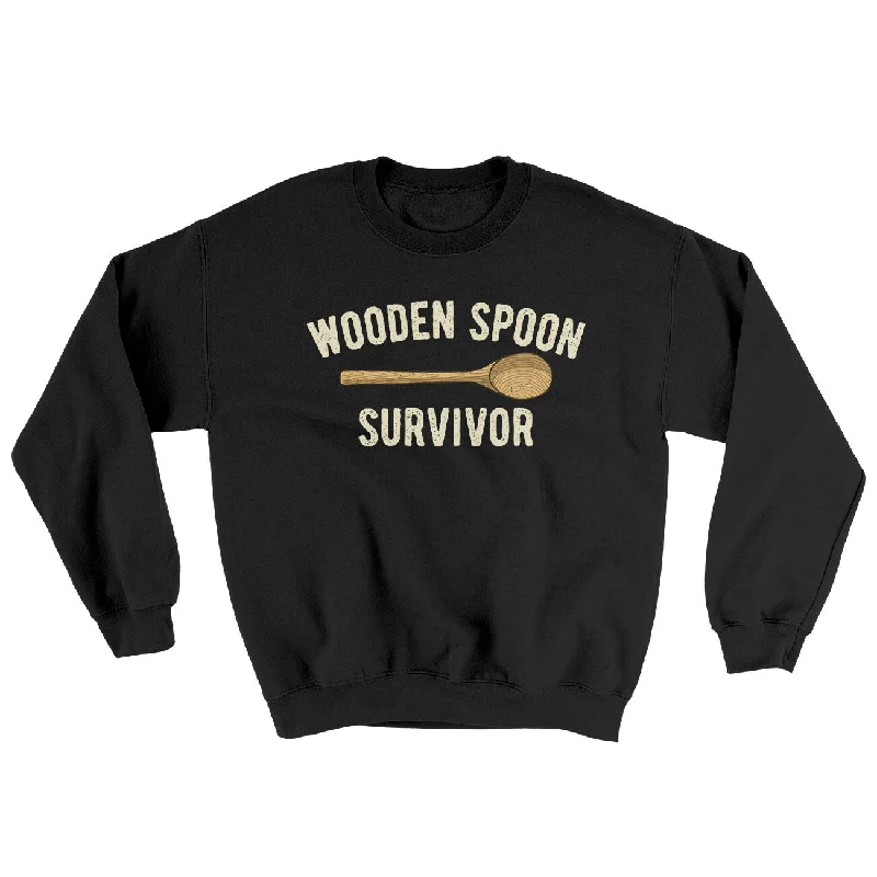 Wooden Spoon Survivor Ugly Sweater